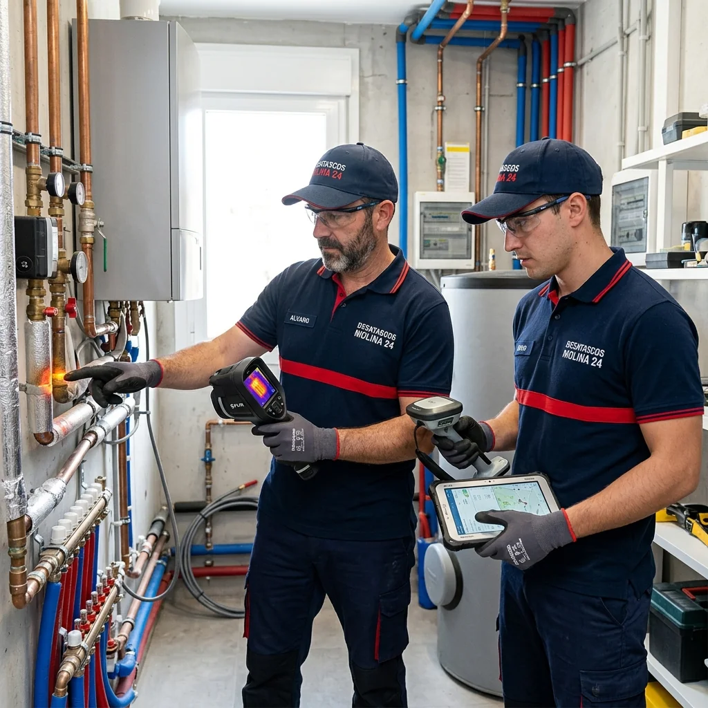 Técnicos especialistas en Desatascos Molina 24